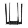 Router inalámbrico Mercusys MR30G Gigabit Ethernet Doble banda (2,4 GHz / 5 GHz) Negro