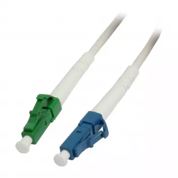 Synergy 21 S215637 cable de fibra óptica 3 m LSZH OS2 LC blanco (S215637)