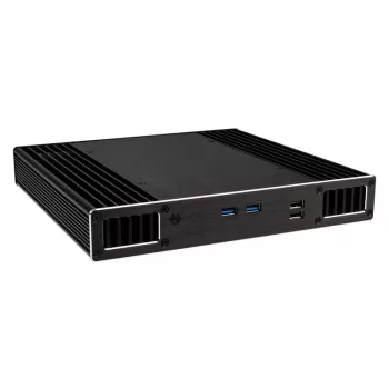 Carcasa de PC Akasa Plato X7D Small Form Factor negra
