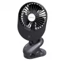 Ventilador Esperanza EHF103K, ventilador USB compacto, NEGRO