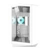 Caja para PC Darkflash DY470 (blanca) + 4 ventiladores