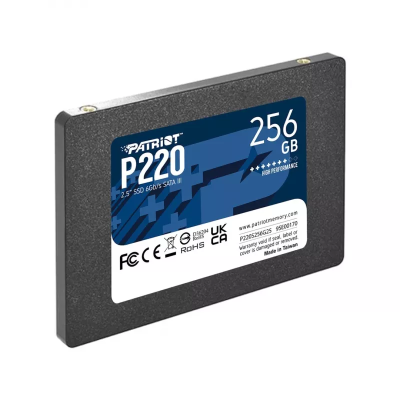 Unidad SSD Patriot P220 256 GB 2,5 pulgadas SATA III