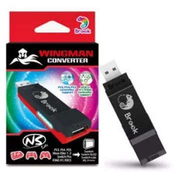 Adaptador controlador USB para Nintendo Switch, StarTech Brook Gaming Wingman (FM00011766)