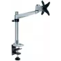 Soporte de monitor orientable SpeaKa Professional 29156C13 — soporte de mesa regulable en altura con pasacables de mesa y pinza en C