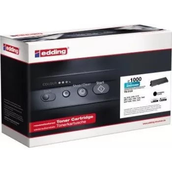 Tóner edding EDD-1000 negro compatible con brother TN-2120