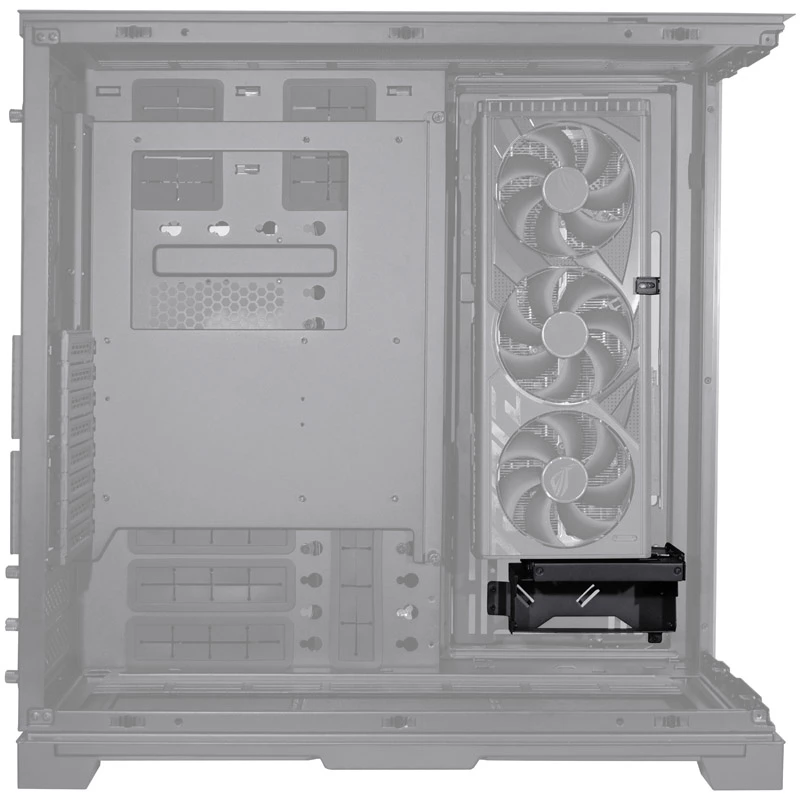 Soporte para GPU Lian Li O11D Evo XL metal universal 93,5x145x80mm