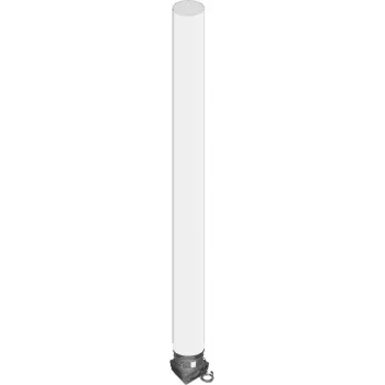 Manguera de tela EUROLITE 51116300 — blanca, 5 m de longitud, funda de luz/decoración