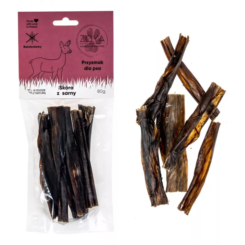Cubierta de corzo ZOYA - Premios para perros - 80g