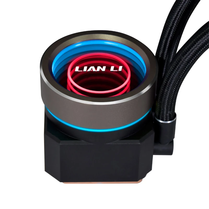 Refrigeración líquida todo en uno Lian Li Galahad II Trinity 12 cm Negro