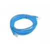 LANBERG PCU6-20CC-0300-B Cable de conexión Cat6 U/UTP, 3 m, azul, pack de 10