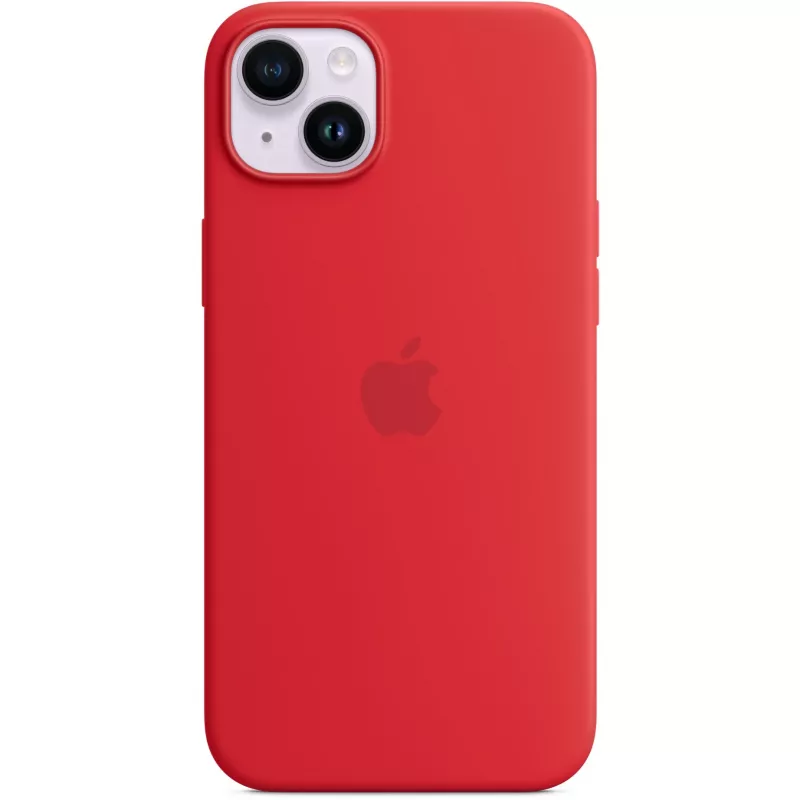 Apple iPhone 14 Plus funda de silicona con MagSafe – (PRODUCT)RED