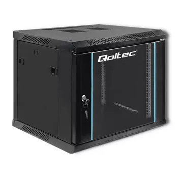 Armario de red QOLTEC 9U Modelo 54466 – bastidor abierto 9U armario de montaje en servidor/rack