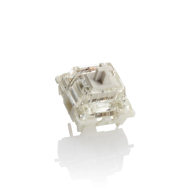 Ducky Gateron G Pro White Switches, mecánico, 3-Pin, lineal, MX-Stem, 38g - 110 uds. (DSK110-WPA3)