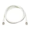 Eaton Tripp Lite Serie Cat8 Cable Ethernet S/FTP apantallado certificado 25G/40G con protección antiacodamiento (RJ45 M/M), PoE, blanco, 1,83 m - Cable de red - RJ-45 (M) a RJ-45 (M) - 1,829 m - S/FT