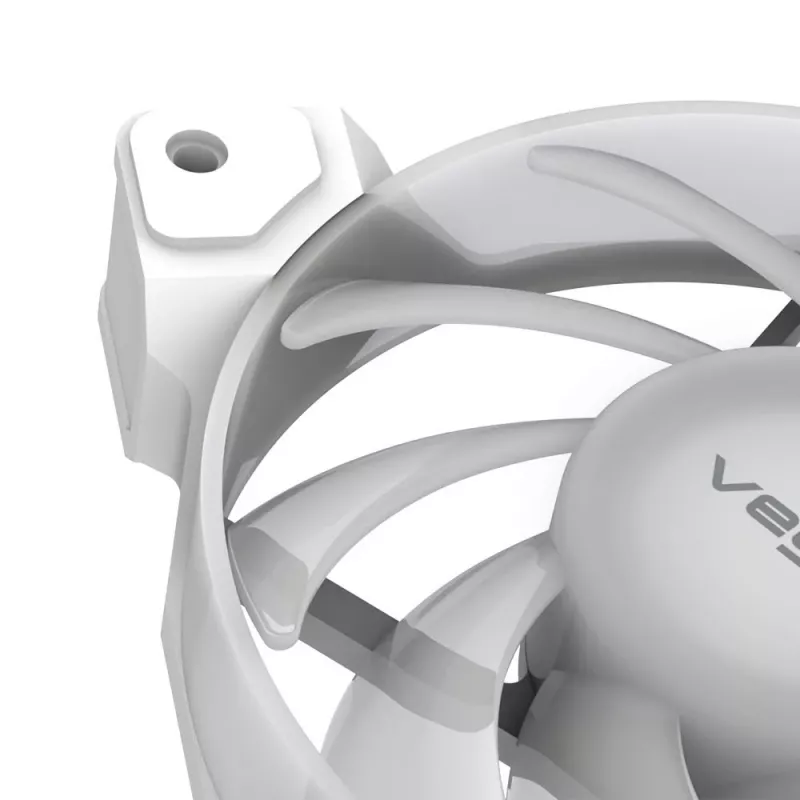 Ventilador de caja AKASA VEGAS A12 120 mm ARGB - blanco