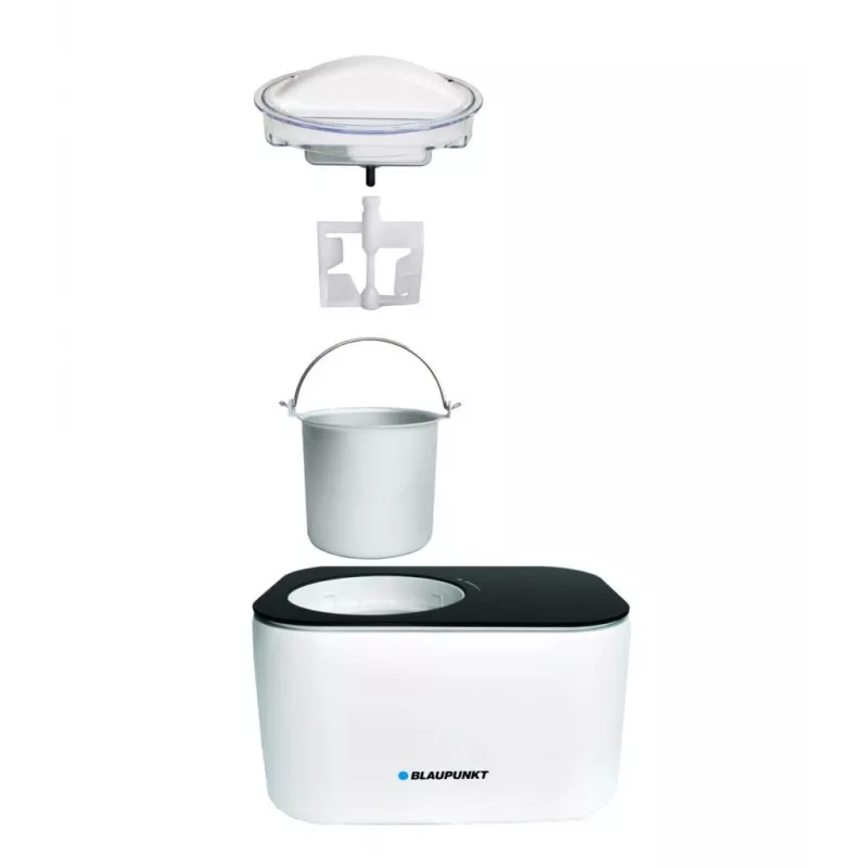Máquina de helados BLAUPUNKT ICM401 — automática, 1,5 L, carcasa de acero inoxidable, 100 W, 220–240 V