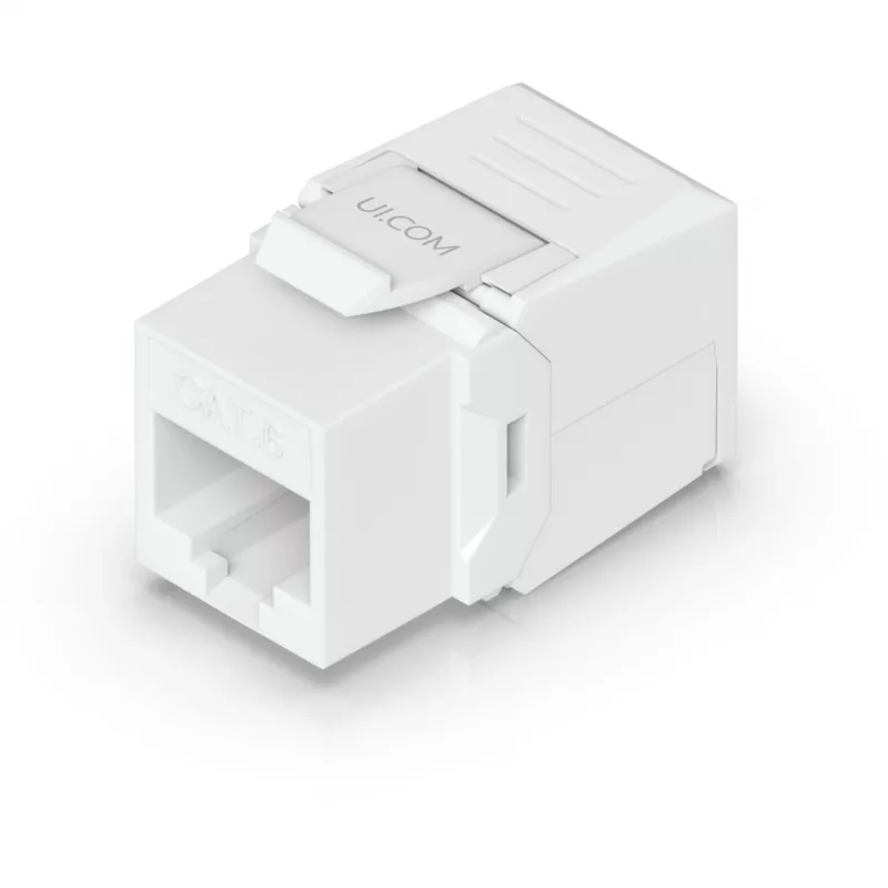 UBIQUITI CAT6 KEYSTONE JACK, 12ER-PACK. KEYSTONE SIN HERRAMIENTAS PARA CONECTAR UNA TOMA CAT6-ETHERNET-BUCHSE SIN USAR HERRAMIENTA DE PUNCH-DOWN O CRIMPADO