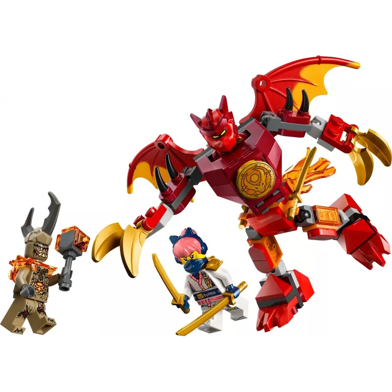 LEGO NINJAGO 71851 Battle Pack: Mech dragón de Kai