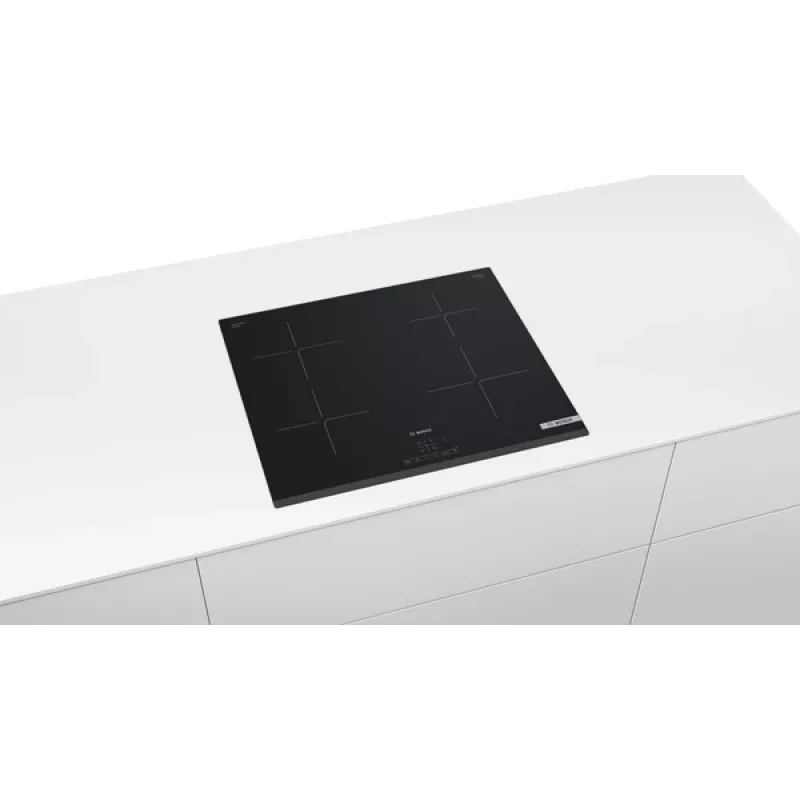 Bosch | Placa | PUE63KBB6E | Inducción | Número de zonas de cocción 4 | Táctil | Temporizador | Negro