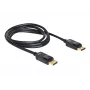 Cable DisplayPort DeLOCK 82585 2 m negro