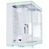 Bundle de caja para PC Lian Li O11 Dynamic EVO RGB + HydroShift II LCD-S 360TL AiO - blanco