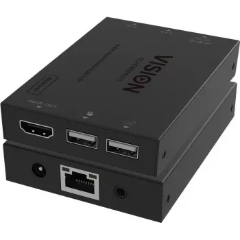 Vision TC-HDMIIPRX/3 - Extensor KVM/audio/infrarrojos - Receptor - mediante CAT 6 - USB - hasta 150 m