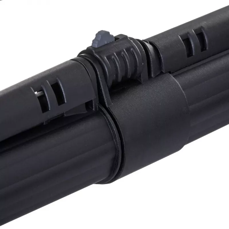 SV 7, limpiador de vapor de cilindro, 0,5 l, negro, gris, blanco, botones, fijo, 50 cm