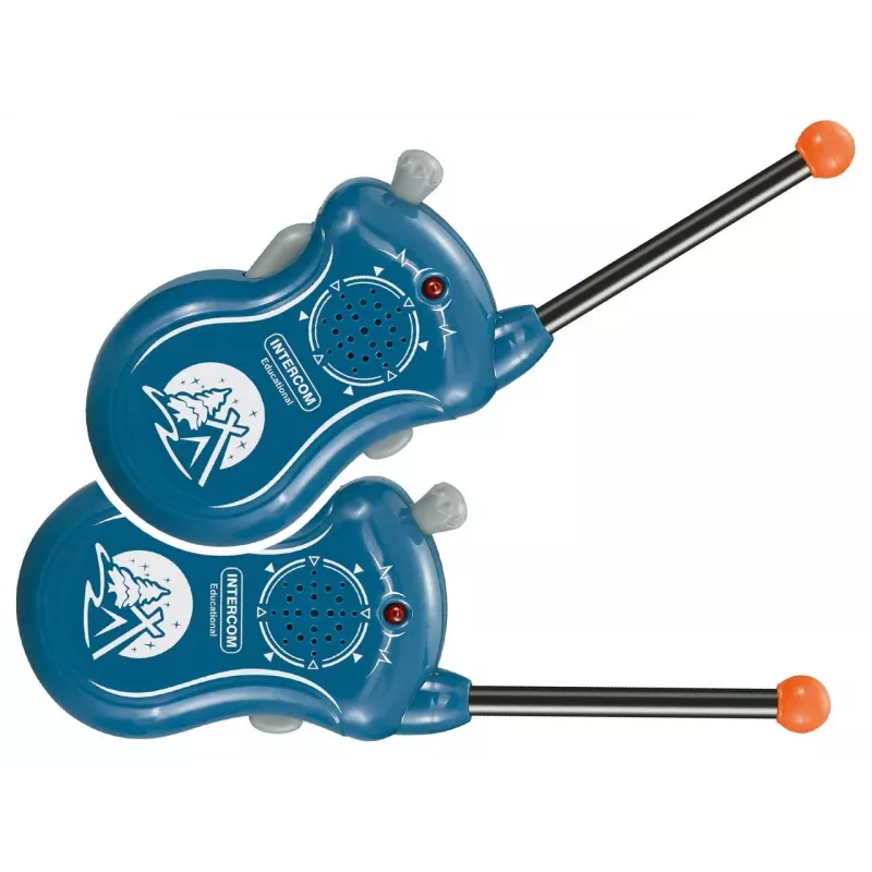 Set de 2 walkie-talkies Madej 011776 — 16 canales, radiotransmisores de comunicación para niños
