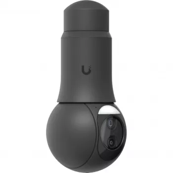Ubiquiti UVC-G6-PTZ-B cámara todo tiempo 4K de doble lente con zoom híbrido 10x, sensor de imagen 1/1.8 8MP, motor de IA Multi-TOPS y paneo-tilt de latencia ultrabaja