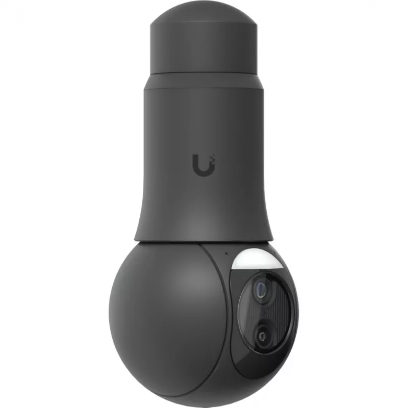 Ubiquiti UVC-G6-PTZ-B cámara todo tiempo 4K de doble lente con zoom híbrido 10x, sensor de imagen 1/1.8 8MP, motor de IA Multi-TOPS y paneo-tilt de latencia ultrabaja