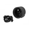 Vaso térmico Kambukka Etna 300 ml Pitch Negro — vaso de viaje isotérmico, acero inoxidable, a prueba de fugas, 300 ml