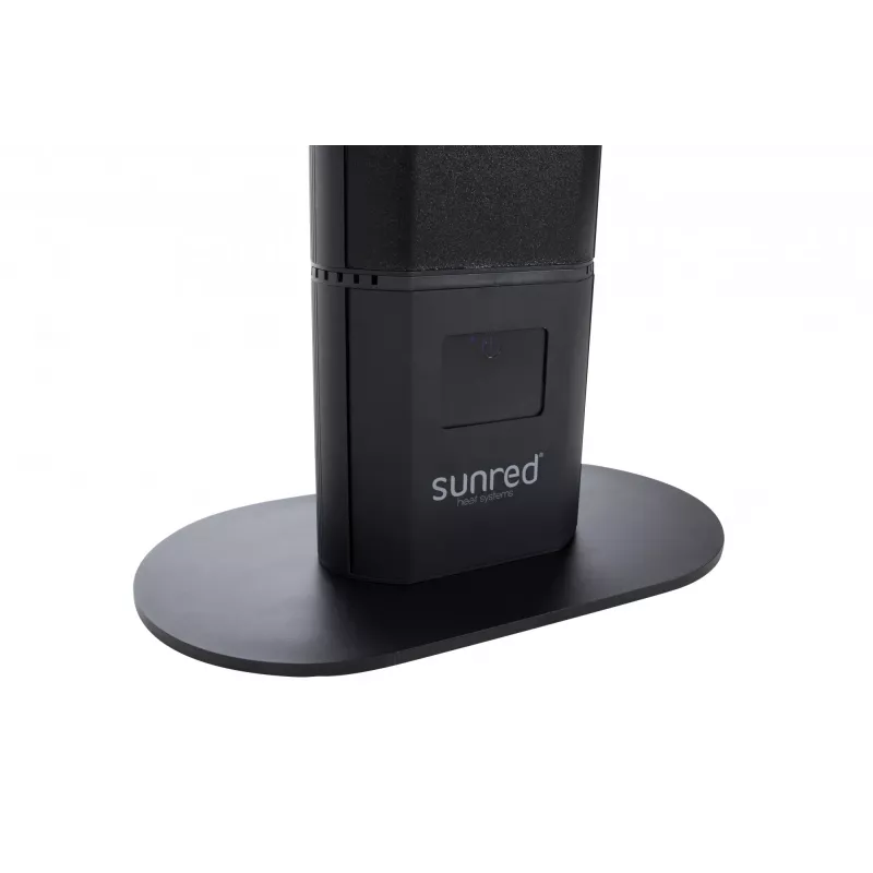 SUNRED | Calefactor | RD-DARK-3000L, Valencia Dark Lounge | Infrarrojos | 3000 W | Negro | IP55