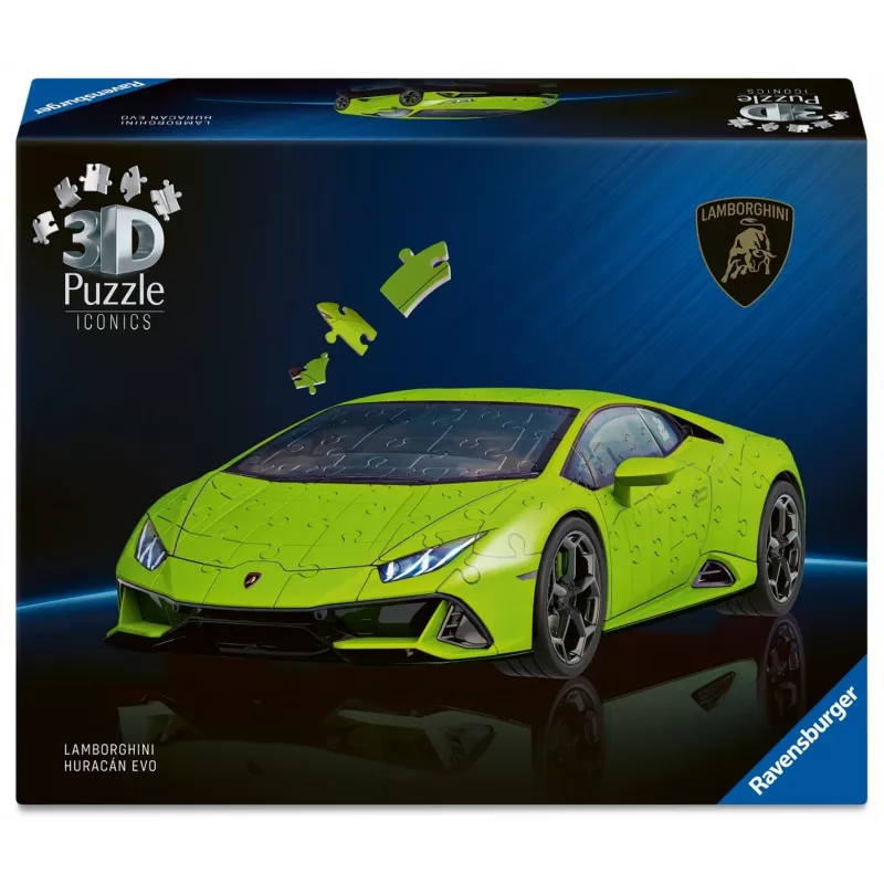 Puzle 3D 158 piezas Lamborghini Huracan EVO verde