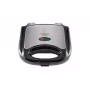 Sandwichera Adler AD 3015 750 W negra plateada