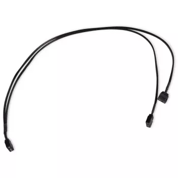 Divisor de cable en Y aRGB 3 pines a 2x 3 pines, 60cm negro, incl. conector