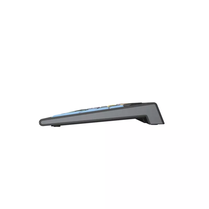 Teclado Logickeyboard LKB-CBASE-A2PC-FR universal USB AZERTY francés negro