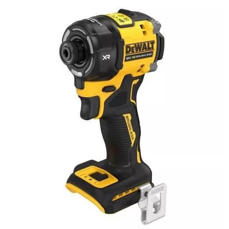Atornillador a batería DeWalt DCF870N-XJ, sin escobillas 18 V Li-Ion, par de 56 N·m, porta puntas hexagonal de 1/4 inch, empuñadura de pistola