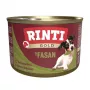 RINTI Gold faisán, comida húmeda para perros, lata de 185 g