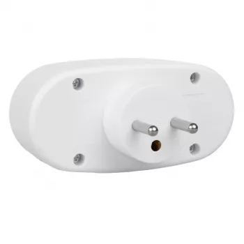 Maclean MCE337E ladrón de doble enchufe