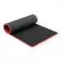 ROLINE Alfombrilla para teclado y ratón - Negro, Rojo