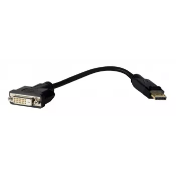 Vivolink PRODPADAPDVI Adaptador de cable de vídeo 0,2 m DisplayPort DVI-D Negro