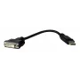 Vivolink PRODPADAPDVI Adaptador de cable de vídeo 0,2 m DisplayPort DVI-D Negro