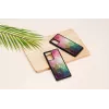 Funda protectora iKins para Samsung Galaxy Note 20 Ultra – diseño Water Flower, negra