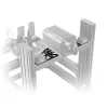 Soporte de montaje Asetek SimSports 460×120×5 mm, acero, negro