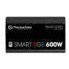 Thermaltake SMART RGB PS-SPR-0600NHSAWE-1 - Fuente de alimentación (interna) - ATX12V 2.3 - 80 PLUS - AC 230 V - 600 Watt - PFC activo - negro
