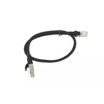 LANBERG PCU6-10CC-0050-BK Cable de red RJ45 Cat. 6 UTP 0,5 m negro