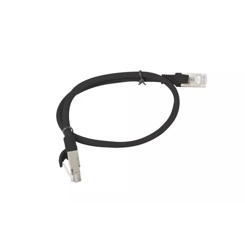 LANBERG PCU6-10CC-0050-BK Cable de red RJ45 Cat. 6 UTP 0,5 m negro