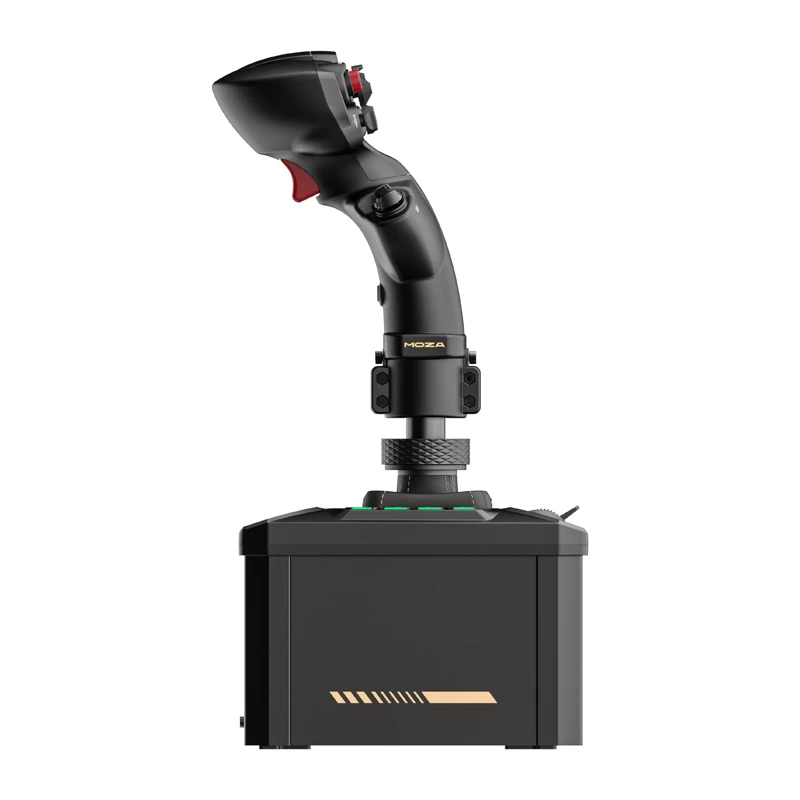 Kit de soporte Flight MOZA AB6 simulador de vuelo – negro construcción de ABS, aluminio y fibra de carbono, corriente AC 110–220 V, potencia máxima 72 W