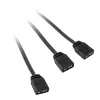 Cable divisor Kolink ARGB 1-2 30 cm, 5 V, negro