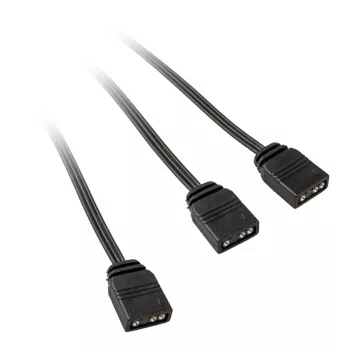 Cable divisor Kolink ARGB 1-2 30 cm, 5 V, negro